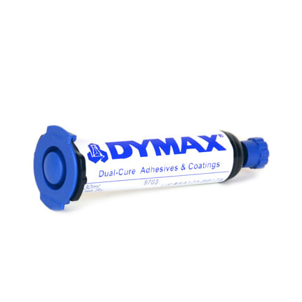 Dymax Ultra Light-Weld® 9703 UV Cure Adhesive Light Yellow Gel 30 mL MR Syringe