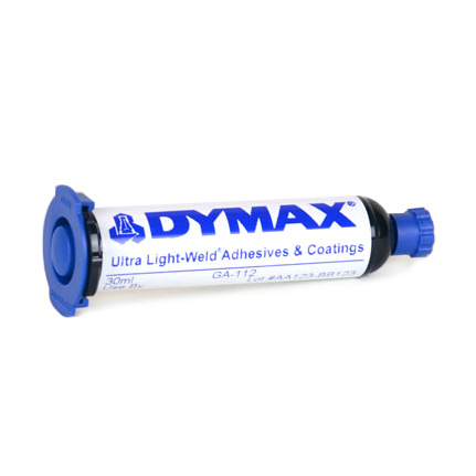 Dymax Ultra Light-Weld® GA-112 UV Curing Sealant Black 30 mL MR Syringe