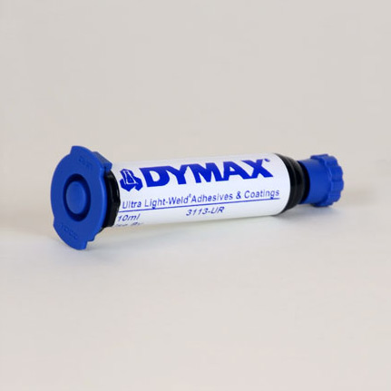 Dymax Ultra-Red Fluorescing 3113-UR UV Curing Adhesive Clear 10 mL MR Syringe