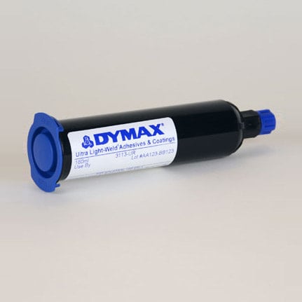 Dymax Ultra-Red Fluorescing 3113-UR UV Curing Adhesive Clear 160 mL Cartridge