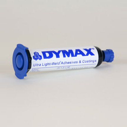 Dymax Ultra-Red Fluorescing 3113-UR UV Curing Adhesive Clear 30 mL MR Syringe