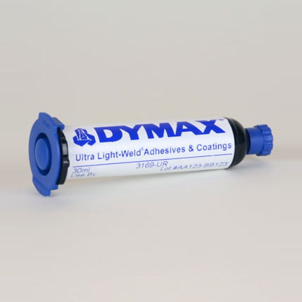Dymax Ultra-Red Fluorescing 3169-VT-UR UV Curing Adhesive Clear 30 mL MR Syringe