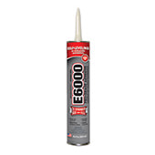 Eclectic E6000 Industrial Strength Solvent Based Adhesive Black 10.2 oz Cartridge