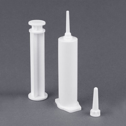 Ellsworth EA15MT-KIT Series Manual Syringe Assembly White 15 cc