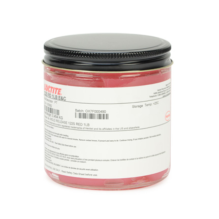 Henkel Loctite 122S Mold Release Agent Red 1 lb Jar