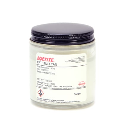 Henkel Loctite Catalyst 17M-1 Tan 4 oz Jar