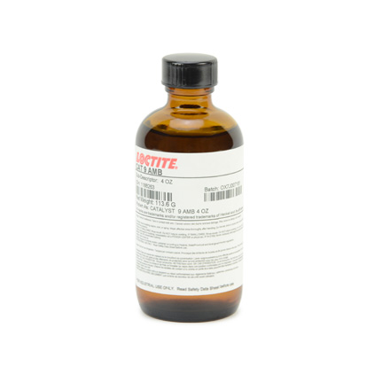 Henkel Loctite Catalyst 9 Amber 4 oz Bottle
