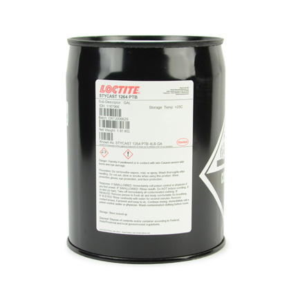 Henkel Loctite STYCAST 1264 Epoxy Part B Yellow 1 gal Pail