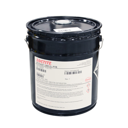 Henkel Loctite STYCAST 1265 Epoxy Part B Clear 40 lb Pail