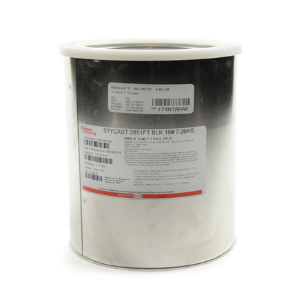 Henkel Loctite STYCAST 2851FT Thermally Conductive Encapsulant Black 1 gal Pail
