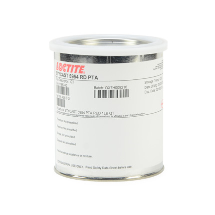 Henkel Loctite STYCAST 5954 Đóng gói dẫn nhiệt Phần A Đỏ 1 qt Can