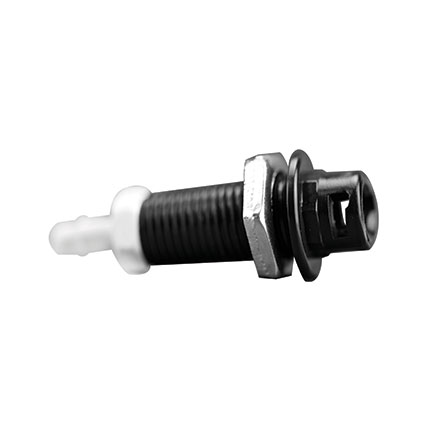 Fisnar 2004BA Female Quick Connect to Barb Fitting Black 0.156 in I.D. x 0.25 in O.D.
