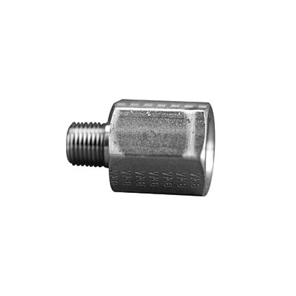Fisnar 560727SS Stainless Steel Adapter 0.125 in NPT Male x 0.25 in NPT Female