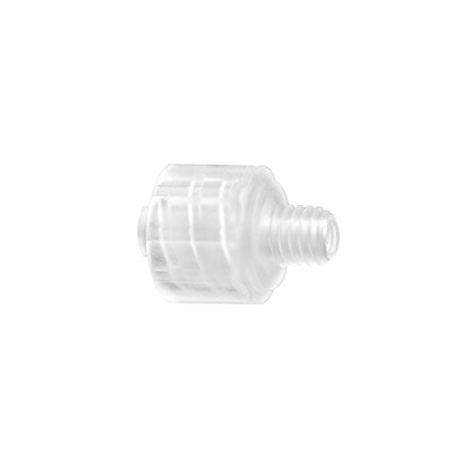 Fisnar 560936 Luer Lock Connector Clear Male x 1/4-28 UNF Male