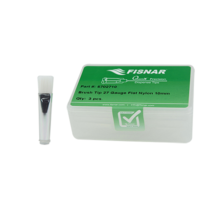 Fisnar 5702710 Flat Nylon Dispensing Brush Tip 27 ga
