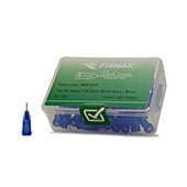 Fisnar QuantX™ 8001078 Straight Blunt End Needle Blue 0.25 in x 22 ga
