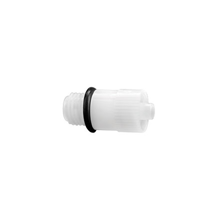 Fisnar A-10001-OT Polypropylene Tip Adapter with O-Ring White