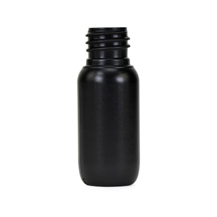 Fisnar EARB0518 Round Manual Dispensing Bottle Black 0.5 oz