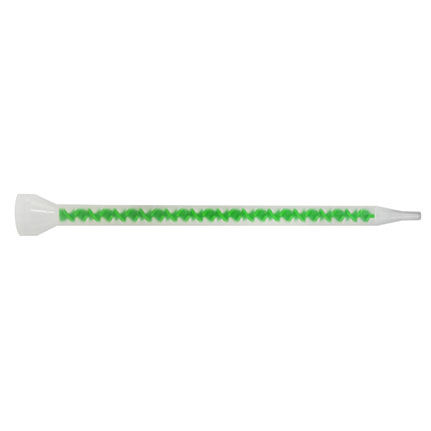 Fisnar QuantX™ FMCH250-24LS Luer Slip Mix Nozzle Green 0.25 in ID x 24 Element