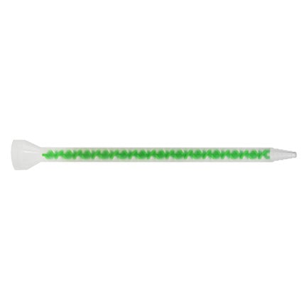 Fisnar QuantX™ FMCH250-24S Stepped Lock Mix Nozzle Green 0.25 in ID x 24 Element