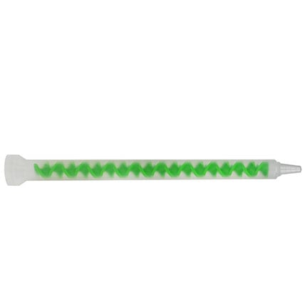 Fisnar QuantX™ FMCH370-18S Stepped Mix Nozzle Green 0.37 in ID x 18 Element