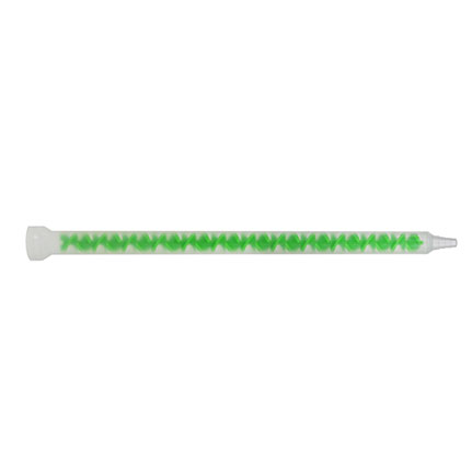 Fisnar QuantX™ FMCH370-24S Stepped Lock Mix Nozzle Green 0.37 in ID x 24 Element