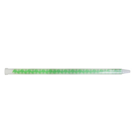 Fisnar QuantX™ FMCH500-30S Stepped Lock Mix Nozzle Green 0.50 in ID x 30 Element