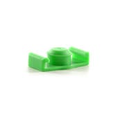 Fisnar QuantX™ 8001034 Syringe Barrel End Cap Green 3 cc 50 Pack