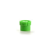 Fisnar QuantX™ 8001038 Syringe Barrel Flat-Base Tip Cap Green
