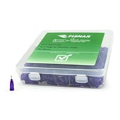 Fisnar QuantX™ 8001077-500 Straight Blunt End Needle Purple 0.25 in x 21 ga
