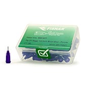Fisnar QuantX™ 8001077 Straight Blunt End Needle Purple 0.25 in x 21 ga