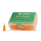 Fisnar QuantX™ 8001079 Straight Blunt End Needle Orange 0.25 in x 23 ga