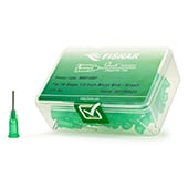 Fisnar QuantX™ 8001087 Straight Blunt End Needle Green 0.5 in x 18 ga