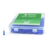 Fisnar QuantX™ 8001090-500 Straight Blunt End Needle Blue 0.5 in x 22 ga