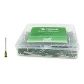 Fisnar QuantX™ 8001105-500 Straight Blunt End Needle Olive 1.5 in x 14 ga