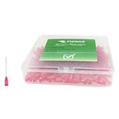 Fisnar QuantX™ 8001112-500 Straight Blunt End Needle Red 1.5 in x 25 ga