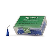 Fisnar QuantX™ 8001161 45° Angled Blunt End Needle Blue 0.5 in x 22 ga