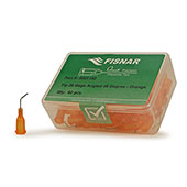Fisnar QuantX™ 8001162 45° Angled Blunt End Needle Orange 0.5 in x 23 ga