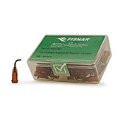 Fisnar QuantX™ 8001167 90° Angled Blunt End Needle Amber 0.5 in x 15 ga