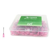 Fisnar QuantX™ 8001255-500 PTFE Lined Dispensing Tip Pink 1 in x 0.011 ID