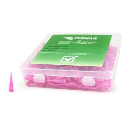 Fisnar QuantX™ 8001272-500 Tapered Dispensing Tip Pink 20 ga