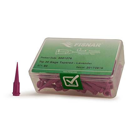 Fisnar QuantX™ 8001276 Tapered Dispensing Tip Lavender 30 ga