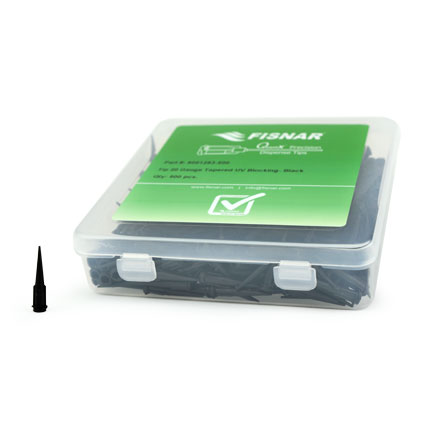 Fisnar QuantX™ 8001283-500 UV Block Tapered Dispensing Tip Black 20 ga