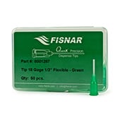 Fisnar QuantX™ 8001287 Flexible Dispensing Tip Green 0.5 in x 18 ga