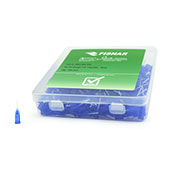 Fisnar QuantX™ 8001289-500 Flexible Dispensing Tip Blue 0.5 in x 22 ga