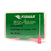Fisnar QuantX™ 8001294 Flexible Dispensing Tip Pink 1.5 in x 20 ga