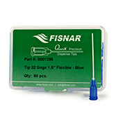 Fisnar QuantX™ 8001295 Flexible Dispensing Tip Blue 1.5 in x 22 ga