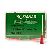 Fisnar QuantX™ 8001296 Flexible Dispensing Tip Red 1.5 in x 25 ga