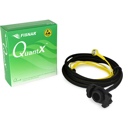 Fisnar QuantX™ 8501021 ESD Safe Adapter Assembly Black with 6 ft Hose 30/55 cc