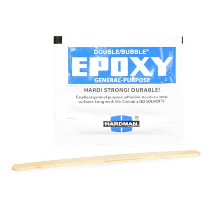 Hardman DOUBLE/BUBBLE General Purpose Epoxy Blue Package 3.5 g Packet